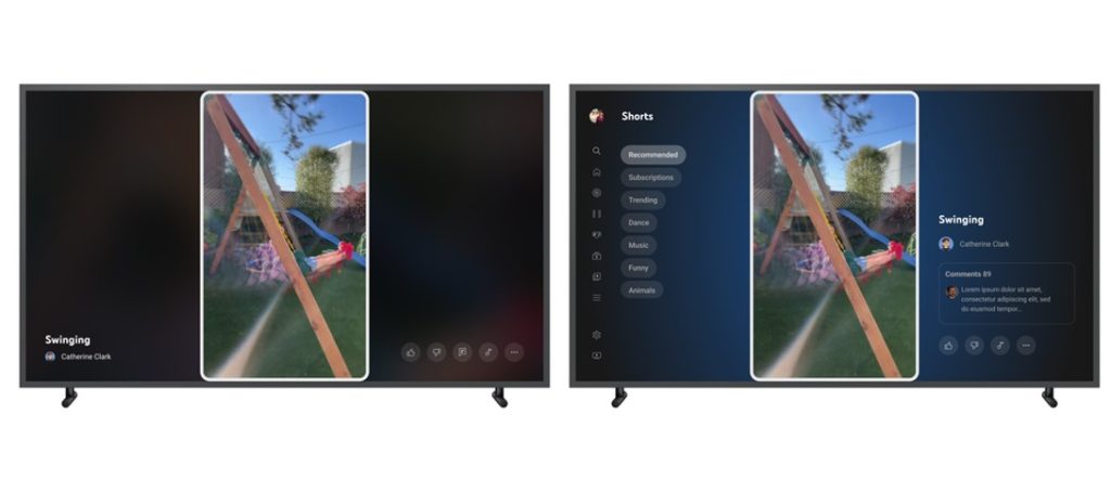 YouTube Shorts now come to big screen smart TVs